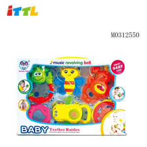 Ensemble de <span class=keywords><strong>hochets</strong></span> pour bébé en plastique, <span class=keywords><strong>hochets</strong></span> <span class=keywords><strong>musicaux</strong></span> pour bébé - Product Image 2