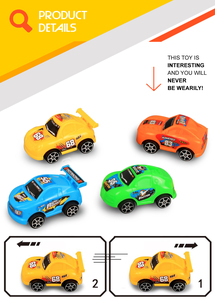Colección de modelos de <span class=keywords><strong>coches</strong></span> de escala <span class=keywords><strong>miniatura</strong></span> de juguete extraíble personalizado para niños - Product Image 2