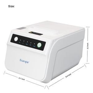 Imprimante thermique de reçus POS sans fil WIFI Scangle 80MM avec coupe-papier automatique 80MM 58MM Largeur Impression thermique Équipement financier - Product Image 3