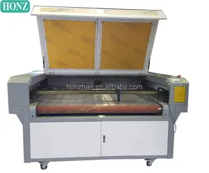 Máquina de corte a laser para roupas e tecidos de couro com alimentação automática barata, tubo de laser de 80W