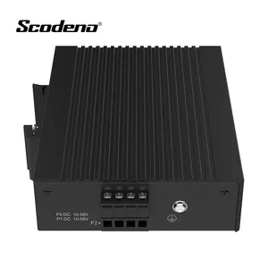 Industrial Media Converter High Quality Single Mode Single Fiber 100Mbps 2 Ports Outdoor Industrial Fiber Media Converter