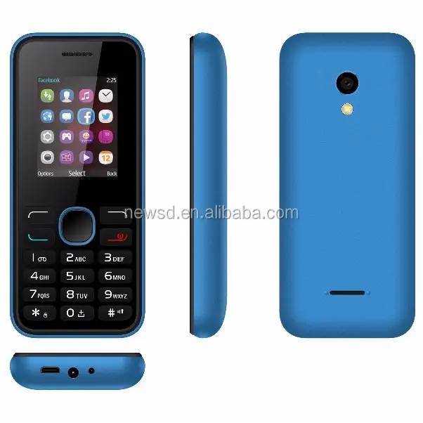 Quad band dual card dual standby blu cell phone support whatsapp wholesale used phone 2040
