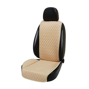 Venta caliente transpirable de verano anti polvo fácil de instalar Lino coche cojines de asiento - Product Image 2