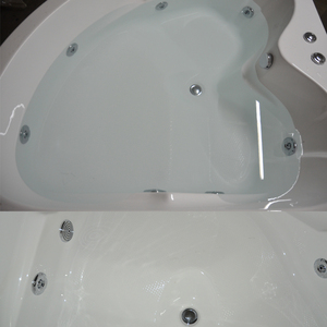 HS-B231 bak mandi akrilik putih Belanda 2 orang orang, bak mandi pusaran air dengan fungsi pijat, keran penguras termasuk untuk rumah, Hotel - Product Image 3