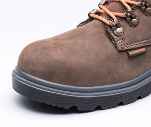 Zapatos de seguridad con punta de acero y cuero, calzado barato de corte medio de alta calidad, S1, SBP, S3, SJ-6316 - Product Image 5