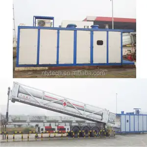 Groene Energie Milieuvriendelijke Container Skid-Mounted Type Mobiele Cng Tankstation Gemaakt In China