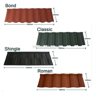 Factory made monier concrete roof tile