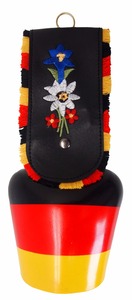 Sıcak satış 24H büyük İsviçre inek çan ile kayış, hatıra İsviçre cowbells - Product Image 2