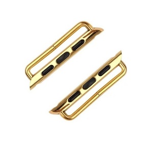 En <span class=keywords><strong>Aluminium</strong></span> Montre Bande Accessoires Pour iWatch Adaptateur En Métal <span class=keywords><strong>Bracelet</strong></span> Connecteur Adaptateur Pour <span class=keywords><strong>Apple</strong></span> Montre 38mm 42mm - Product Image 5