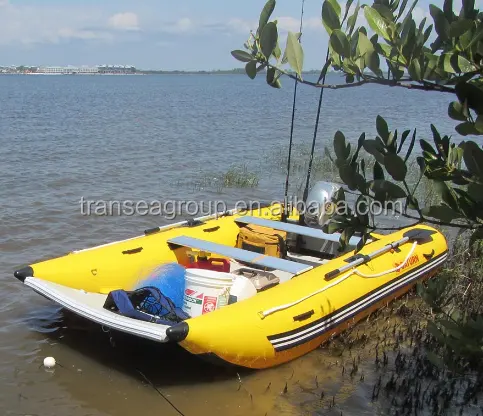 Chất Lượng Cao Nhôm Tầng Inflatable Catamaran Thuyền Tốc Độ Với Giấy Chứng Nhận CE
