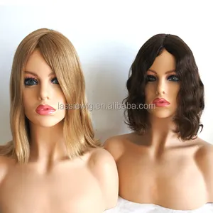 Stunning Jewish Kosher Certified Natural blond color European Hair Wig With Gold