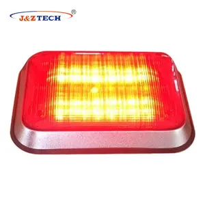 3W Amber Rode Split Kleur Knipperend Ambulance Led Dome Strobe Lights