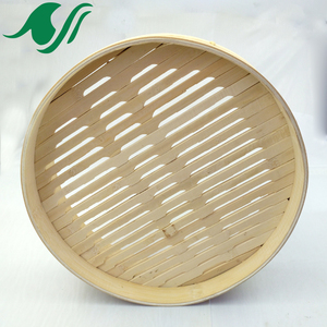 Utensilios de cocina de bambú natural, vaporizador de alimentos, 10 pulgadas - Product Image 3