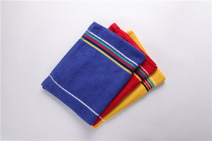 Peinado de algodón a granel al por mayor cuadrada toalla del hotel conjunto con logo bordado personalizado toalla de <span class=keywords><strong>cara</strong></span> - Product Image 4