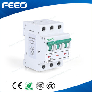 Pv sistema de carril din 2 <span class=keywords><strong>p</strong></span> 10a 100 v interruptor del aire disyuntor dc corriente directa de energía solar - Product Image 3