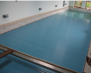 Tấm Phủ Bể Bơi Năng Lượng Mặt Trời Tự Động An Toàn Không Thấm Nước Polycarbonate Với Động Cơ Hình Ống - Product Image 4