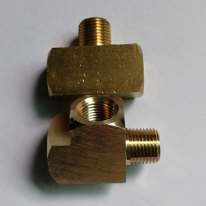 Raccordo per Tubi a <span class=keywords><strong>3</strong></span> Vie in <span class=keywords><strong>Ottone</strong></span> Standard USA OEM - Product Image 1