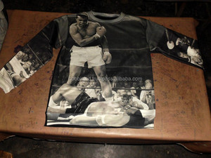 Camiseta de Cuello Redondo para Hombre, Talla Grande, 100% Algodón, Transpirable, Personalizable con Sublimación, Venta al Por Mayor - Product Image 3