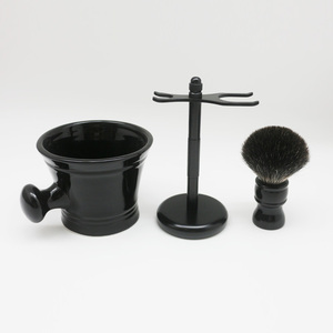 JDK Poignée En Résine <span class=keywords><strong>Blaireau</strong></span> Pur <span class=keywords><strong>Blaireau</strong></span> Salon De <span class=keywords><strong>Coiffure</strong></span> Outil De Toilettage Kit OEM - Product Image 2