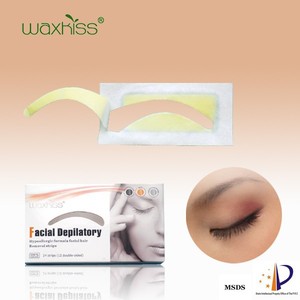 10 unids ( de doble cara ) <span class=keywords><strong>cera</strong></span> <span class=keywords><strong>fría</strong></span> depilación tiras <span class=keywords><strong>para</strong></span> la pierna del cuerpo y Facial - Product Image 4