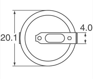 Batería Primaria de Botón de Litio CR-<span class=keywords><strong>2032</strong></span>/HF1N de 3V, Batería de Celda Tipo Moneda para Control Remoto y Electrónica de Consumo, 5 Años de Vida Útil - Product Image 2