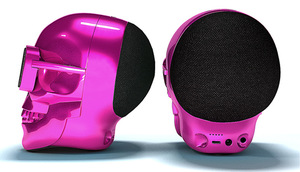 Nuovo arrivo 2018 prodotti unici wireless skull speaker altoparlante Bluetooth bass testa del cranio per i regali di halloween - Product Image 5