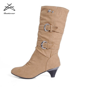 <span class=keywords><strong>Botas</strong></span> tobilleras para <span class=keywords><strong>mujer</strong></span>, zapatos bonitos <span class=keywords><strong>de</strong></span> último diseño, <span class=keywords><strong>de</strong></span> China, 2018 - Product Image 6