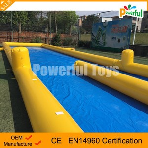 Trượt Nước Lớn Nhất Bán Sỉ Giá Rẻ 1000 Ft Trượt Thành Phố Trượt N Trượt Nước Bơm Hơi - Product Image 4
