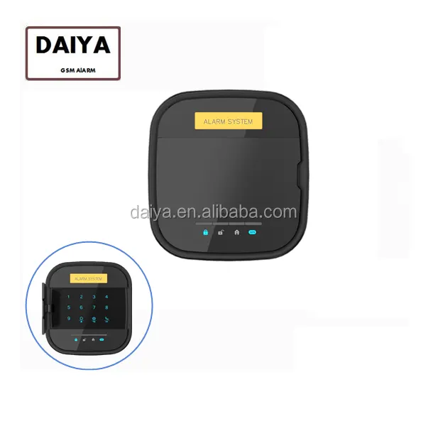 DAIYA LCD wifi home alarm system with GSM GPRS APP