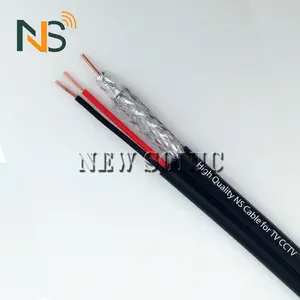 Low Loss RG6 Cable 5c-2v Coaxial Cable High Quality 750HM 100m Astel RG6 Coaxial Cables