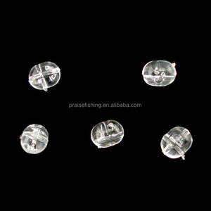 Perles pivotantes transparentes de type T, 4.7x6mm/5x8mm, pierres de plate-forme flottantes, accessoire de pêche à la carpe - Product Image 4