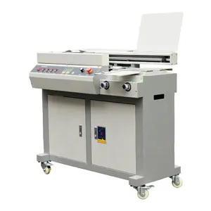 Máquina de encuadernación de pegamento para libros de fusión en caliente, automática, tamaño A3, 55H-A3