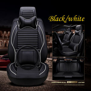 Rifornimento Della Fabbrica Della cina Amazon Facebook Cuoio DELL'UNITÀ di elaborazione di Full Set Universale 5D Seggiolino <span class=keywords><strong>Auto</strong></span> Copre con Dropshipping - Product Image 3