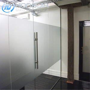<span class=keywords><strong>Porta</strong></span> in <span class=keywords><strong>Vetro</strong></span> Temperato Satinato per Interni di Edifici e Uffici - Product Image 2
