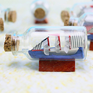 Thủy Tinh Trang Trí Bán Chạy Tàu Cướp Biển Thuyền Buồm Mong Muốn Chai Trôi - Product Image 5