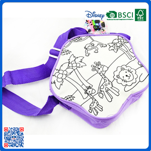 2016 Nuovo stile sveglio DIY colorare con il sacchetto animale logo per i bambini - Product Image 4