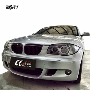 Super pefect FRP matériel M-T style large kit carrosserie pour <span class=keywords><strong>BMW</strong></span> <span class=keywords><strong>1</strong></span> <span class=keywords><strong>série</strong></span> <span class=keywords><strong>E87</strong></span> pare-chocs avant pare-chocs arrière côté jupes et aile spoiler - Product Image 5