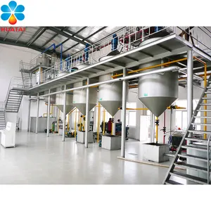 Coconut Oil Production Line / copra Oil Refining Machine Oil Refinery Cold & Hot Pressing Machine