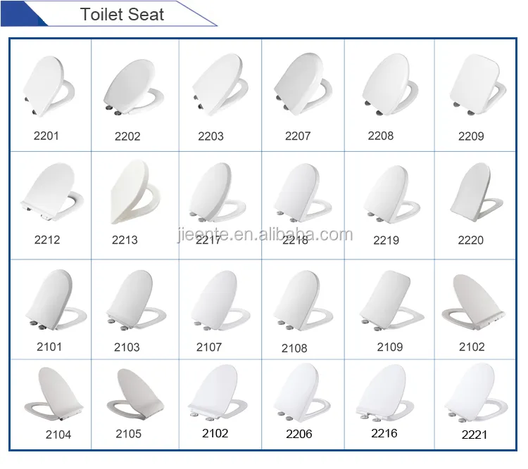 H209 आर्थिक यू आकार पीपी शौचालय सीट कवर मुलायम करीब