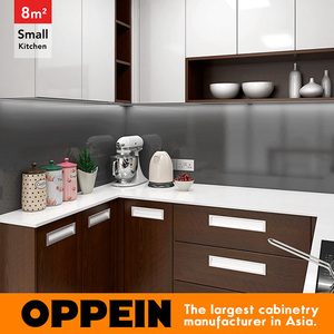Moderne En Bois Stratifié Kitchenette Petit Armoires De Cuisine Design - Product Image 4