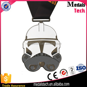 Haute qualité à faible prix doux émail métal 10 <span class=keywords><strong>k</strong></span> finition sport médaille course - Product Image 4