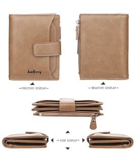 Baellerry 2019 New Style <strong>Men's</strong> Short Section PU Leather Wallets With Hasp,Blocking Coin <strong>Purse</strong> Card Holder Case <strong>for</strong> <strong>Man</strong> - Product Image 3
