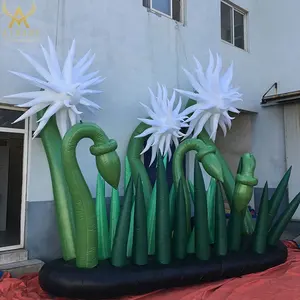 ऐलिस में वंडरलैंड थीम पार्क inflatable फूल समूहों मॉडल सजावटी पार्टी विचारों