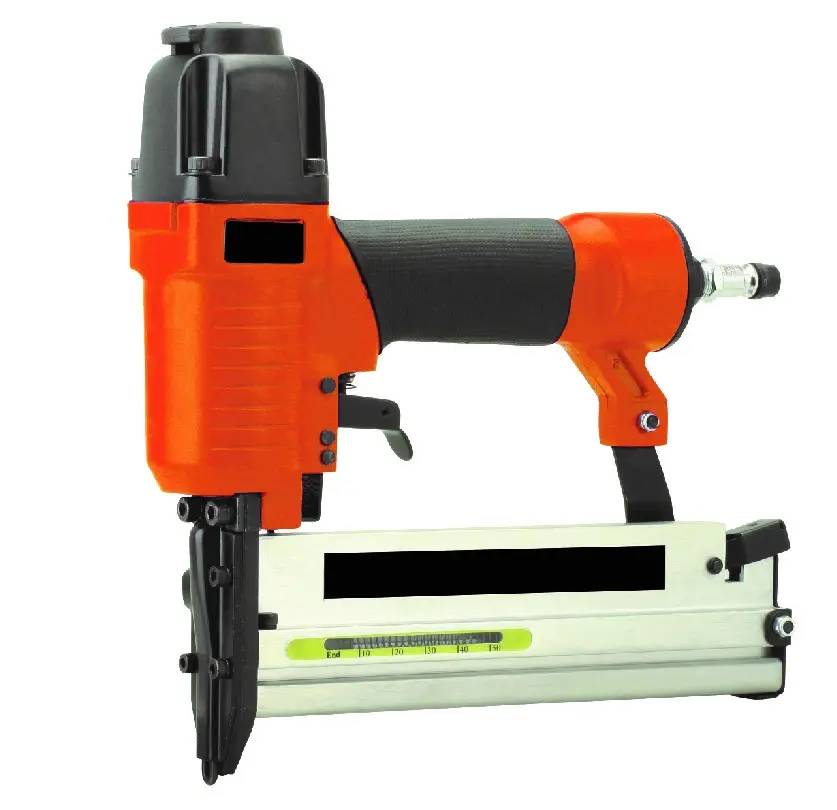 2 em 1 Air Brad nailer Grampeador pistola de pregos pneumáticos madeira