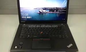 Lenovo ThinkPad T450 14 "LED מחברת Intel Core i7 i7-5600U Dual-core 2.60GHz 8GB DDR3L 256GB SSD אינטל HD גרפיקה 55 Windows7