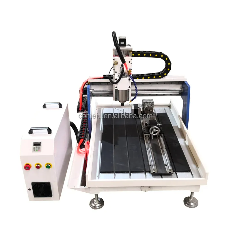 Small woodworking 4 axis cnc router 6040