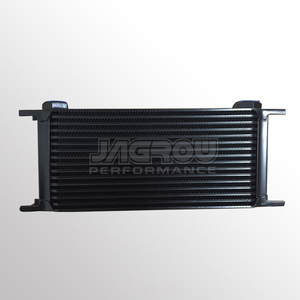 16 ROW <span class=keywords><strong>AN</strong></span>-10AN Universal Aluminium Motor Getriebeölkühler schwarze - Product Image 3
