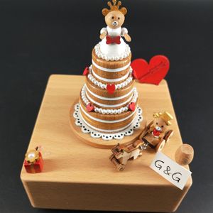 <span class=keywords><strong>Carillon</strong></span> Anime rotante in legno massello <span class=keywords><strong>carillon</strong></span> carosello giocattolo - Product Image 2