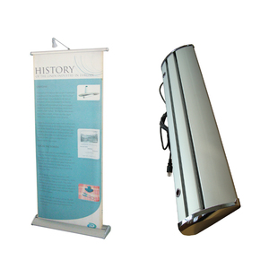 Điện tử chất lượng cao biểu ngữ đứng di chuyển cuộn lên biểu ngữ đứng - Product Image 1