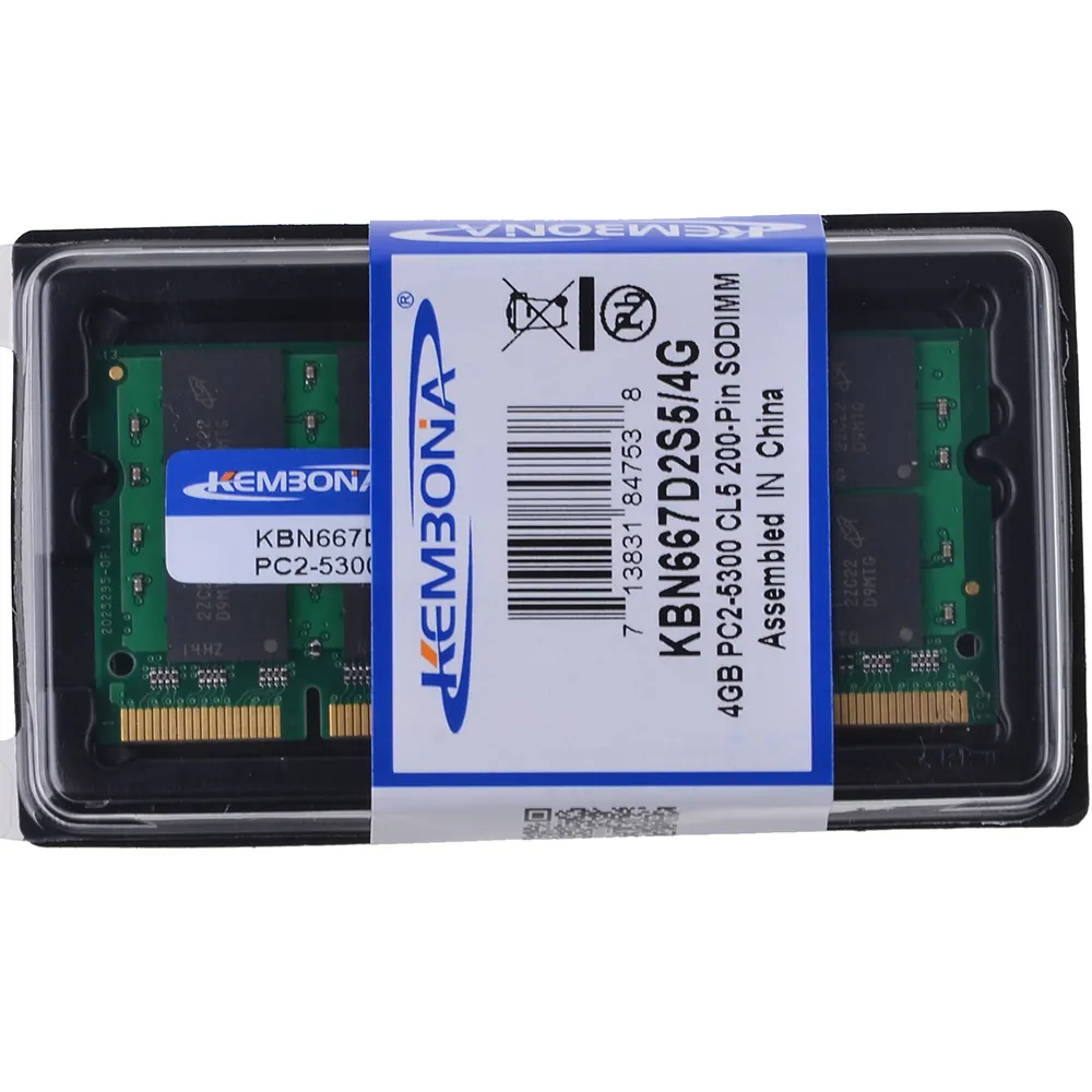 Nieuwe Memory PC2-5300S DDR2 4 GB 667 mhz 240pin Sodimm Laptop RAM